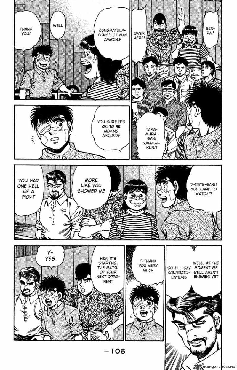 Hajime no Ippo: Fighting Spirit, Chapter 147 image 02